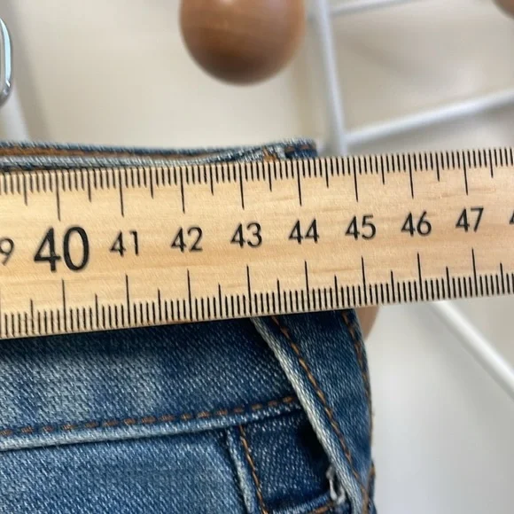 True Religion - Y2K Straight Denim Jeans - Blue - 32 - Picture 10 of 13